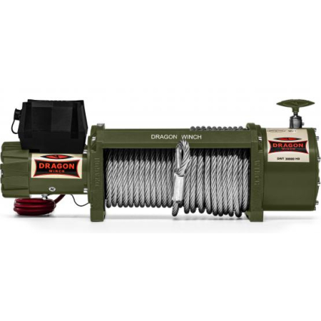 Wyciągarka Dragon Winch DWT 30000 HD – 24V, 13605 kg, lina stalowa 30 m